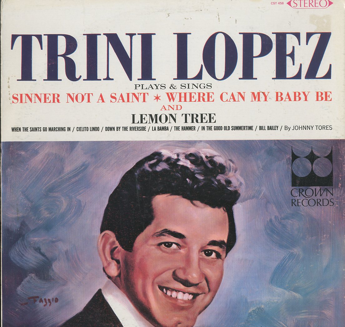 Albumcover Trini Lopez - Trini Lopez Plays and Sings 